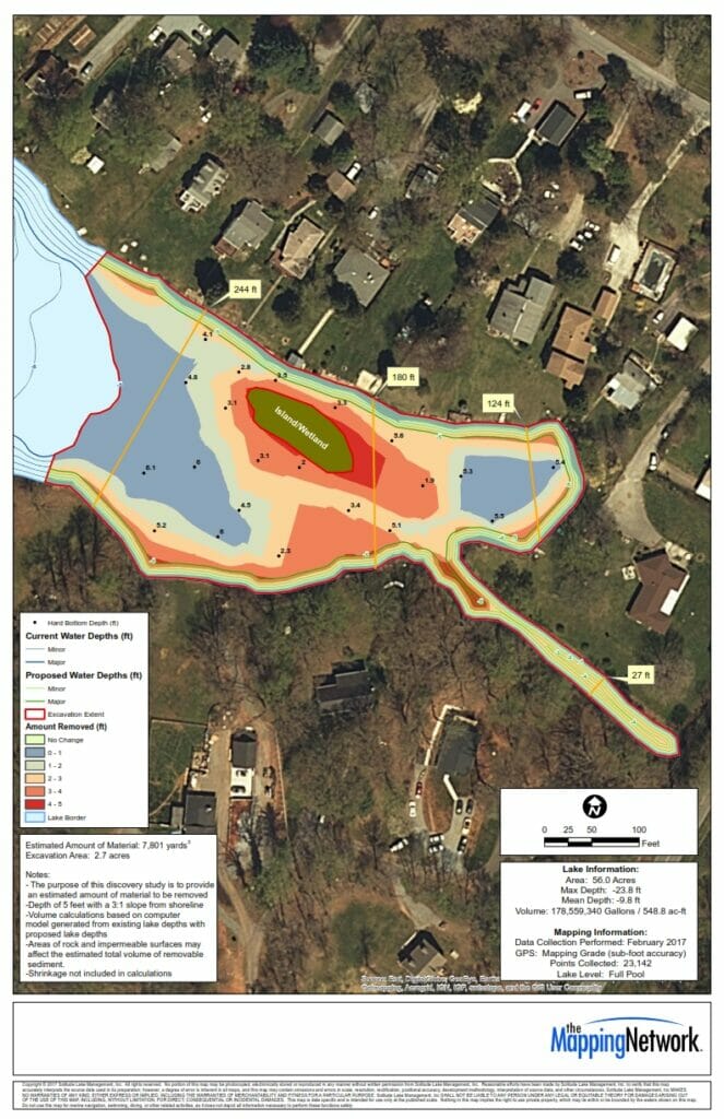 Lake Management - Dredging Sediment With an Excavation Plan